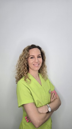 Paula Mayoral, auxiliar de clínica en Guadarrama